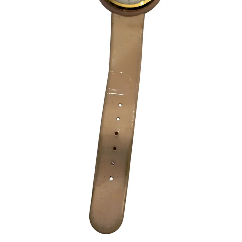 Vintage‎ Picco Hallmark 1971 Put On A Happy Face Watch Pink Untested For Parts